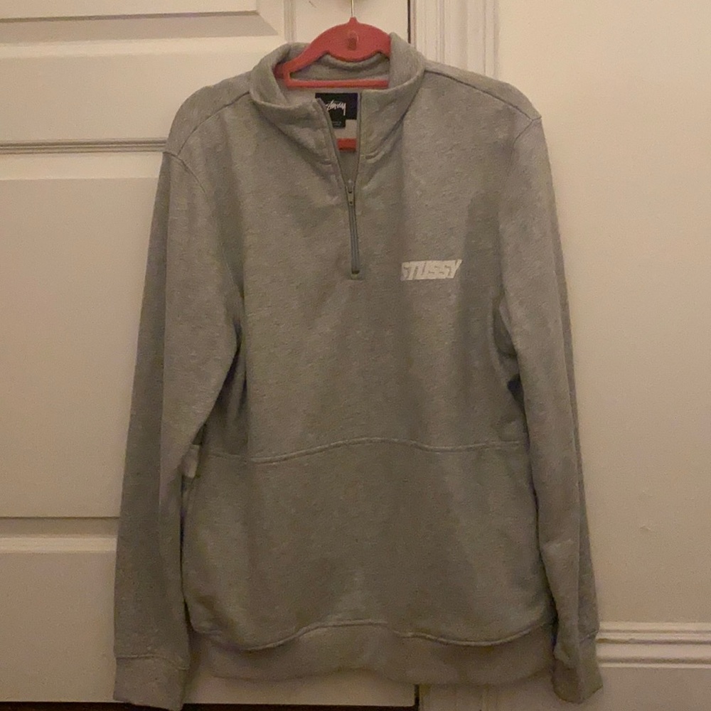 Stussy Quarter Zip Sweatshirt